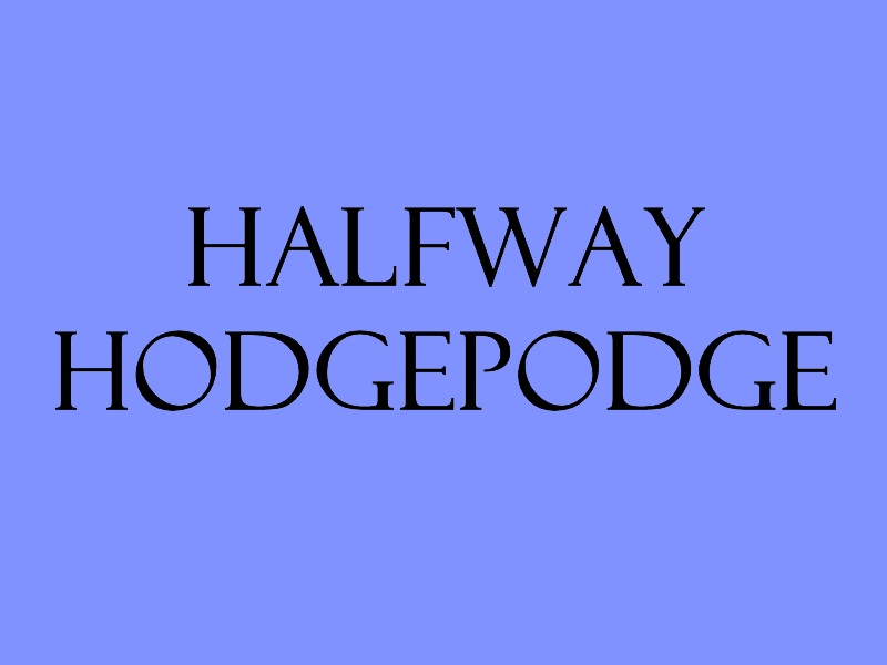 Halfway Hodgepodge Text